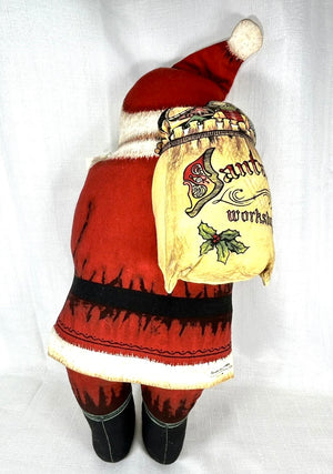 Home Decor Stuffed Santa - 22” Dorothy Dear Designs