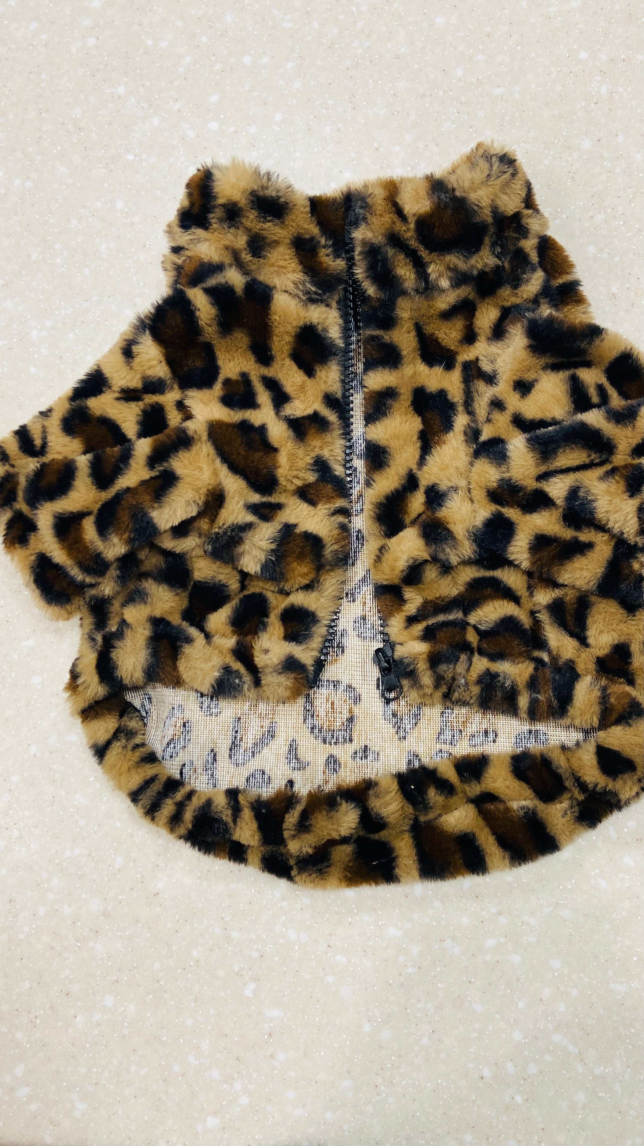 Pet Leopard Lux Fur Coat - Perception0one.com