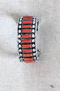 405 Coral - Inlaid Stone Roped Bracelets - Perception0one.com