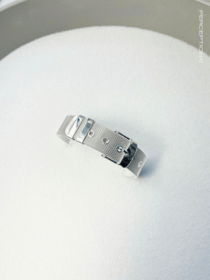 Silver Belt Style Bracelet ~ Charm your life - Perception0one.com
