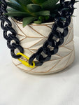 Chunky Lucite Chain with Bright U -Link - Perception0one.com