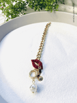 Lips & Pearl Single Heavy Chain Bracelet - Perception0one.com