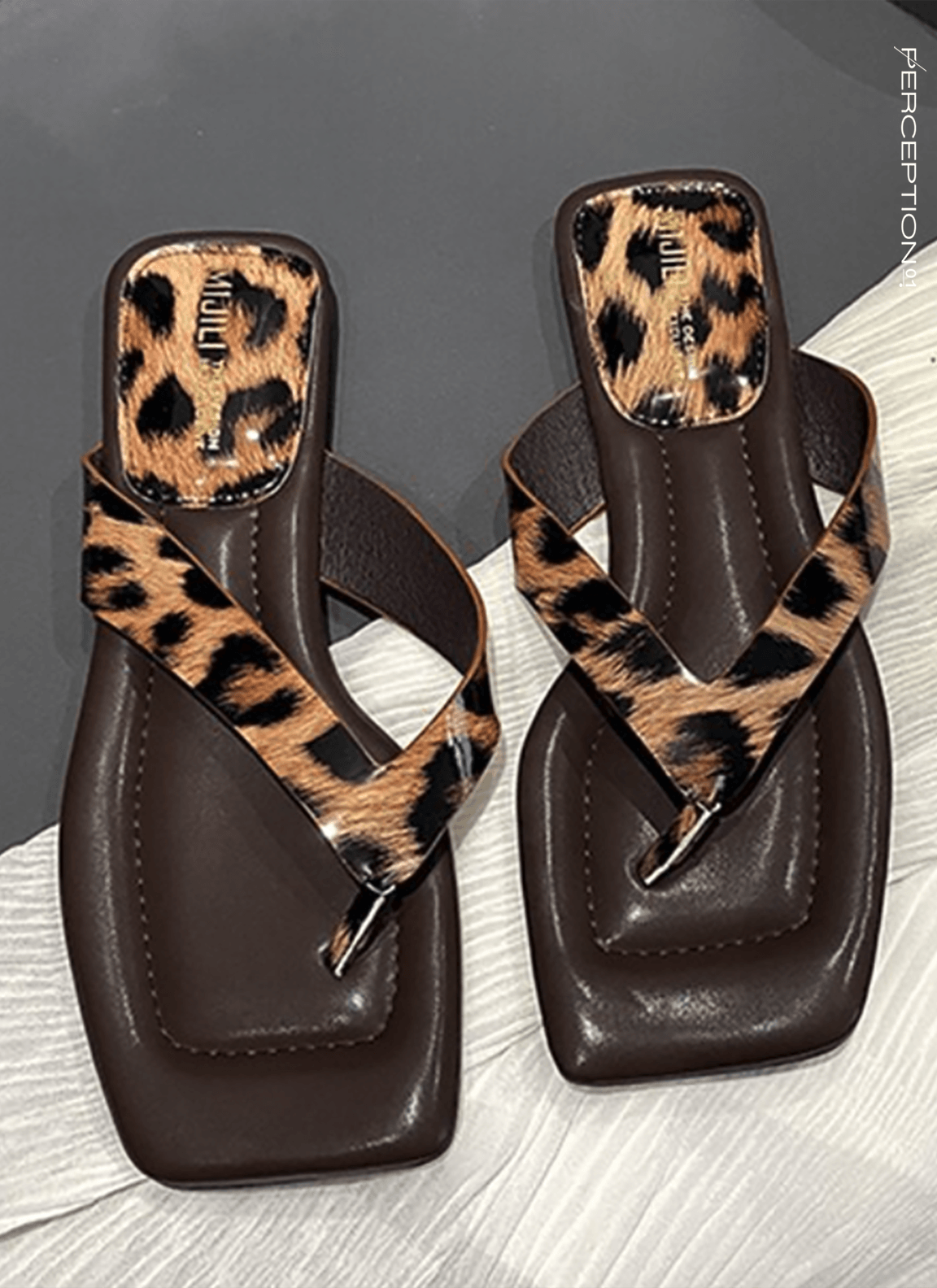 Leopard Flip Flop - Perception0one.com